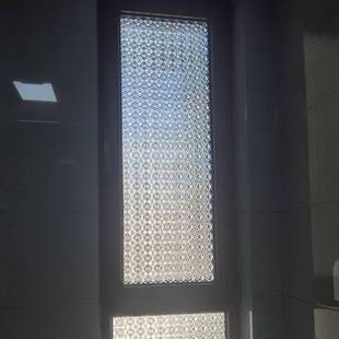3D浮雕复古玻璃贴纸透光不透明浴室卫生间窗纸防隐私防窥磨砂贴膜