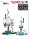 小型气动冲压膏药压力机冲床冲压机公斤吨可调节行程 力拓台式