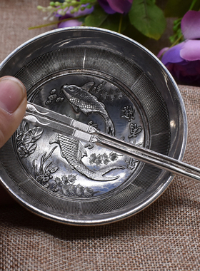 古玩两件套高档礼品五福临门