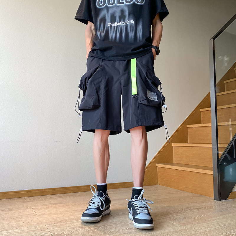 XZ409-1-K647-P45夏季新款大口袋工装裤宽松休闲短裤男（控58）,男装休闲裤,星座1514