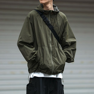 户外防紫外线轻薄透气皮肤衣日系速干外套 防晒服男UPF50 夏季 新款