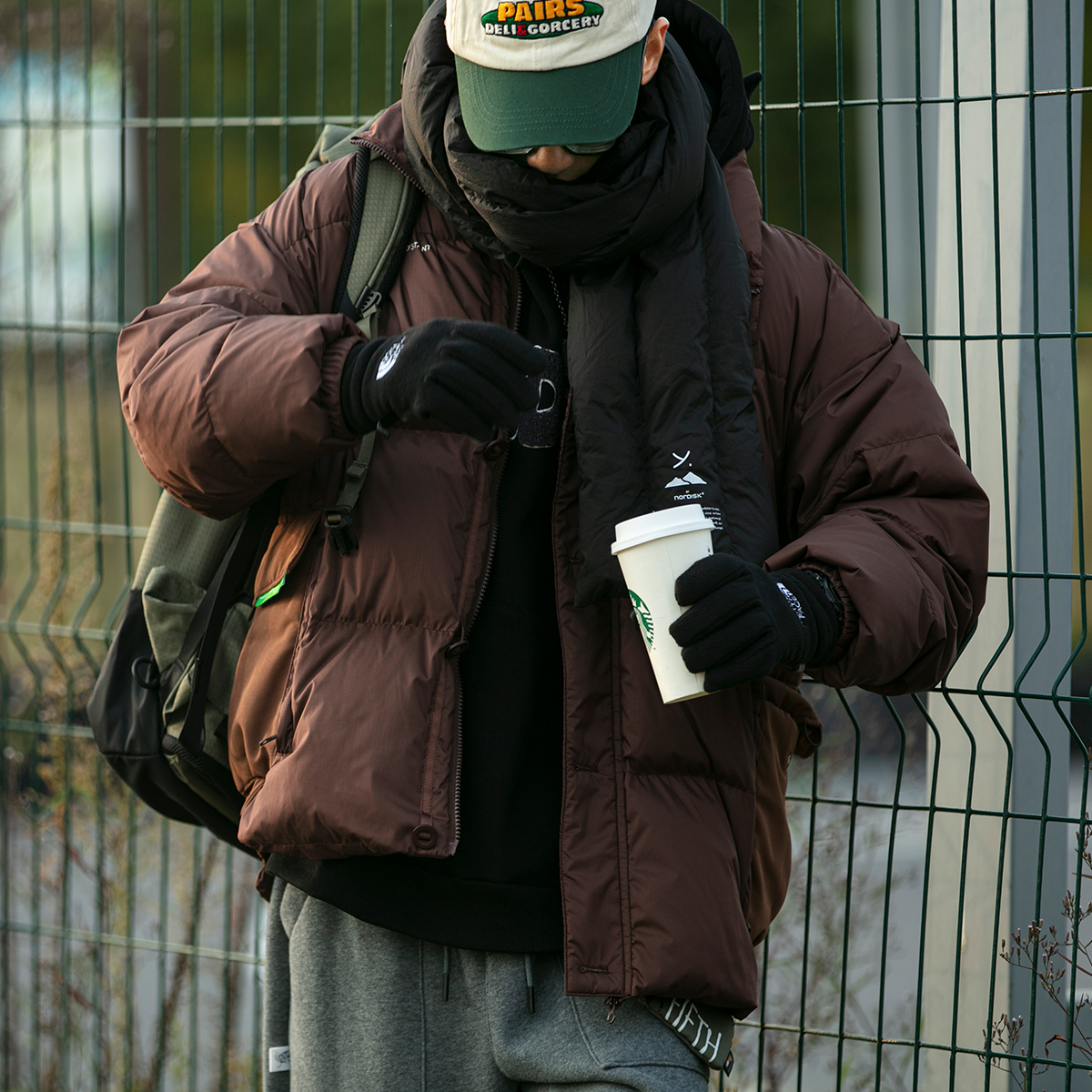 原创复古立领休闲常规多口袋