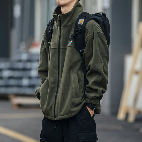 摇粒绒常规棉服秋冬季