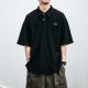 保罗衫 男宽松CityBoy翻领短袖 22SS日系潮牌口袋刺绣POLO衫 SKASEE