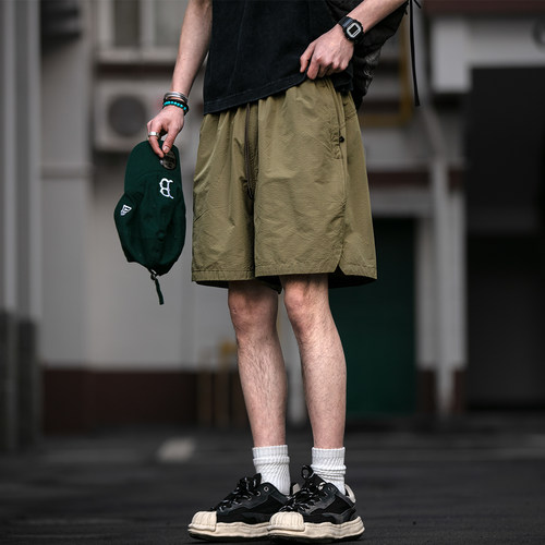 户外夏季轻薄透气速干短裤男