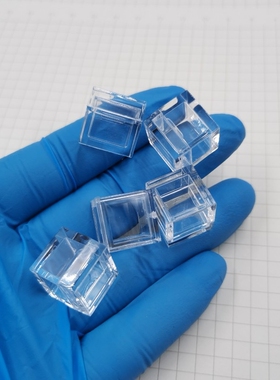 化学元素金属10mm立方体专用亚克力盒 高透明正方体亚克力展示盒