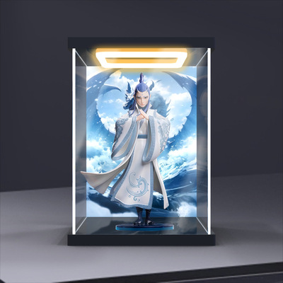 适用FunCrazy 电影《哪吒之魔童闹海》 敖丙手办高清回型灯收纳盒