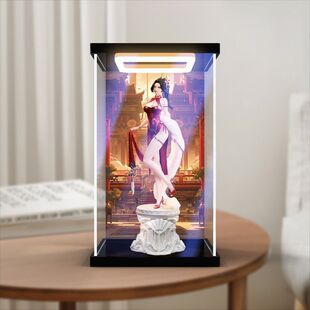 亚克力展示盒适用BearPanda 不知火舞 摆件手办回型灯收纳盒