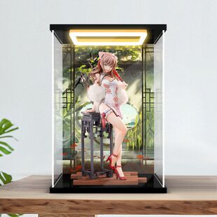 适用APEX 古立特宇宙 宝多六花&南梦芽 旗袍手办白天版回灯收纳盒