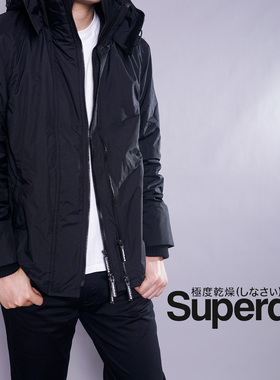 英国Superdry极度干燥潮牌男士防水防风加绒冲锋衣夹克外套现货