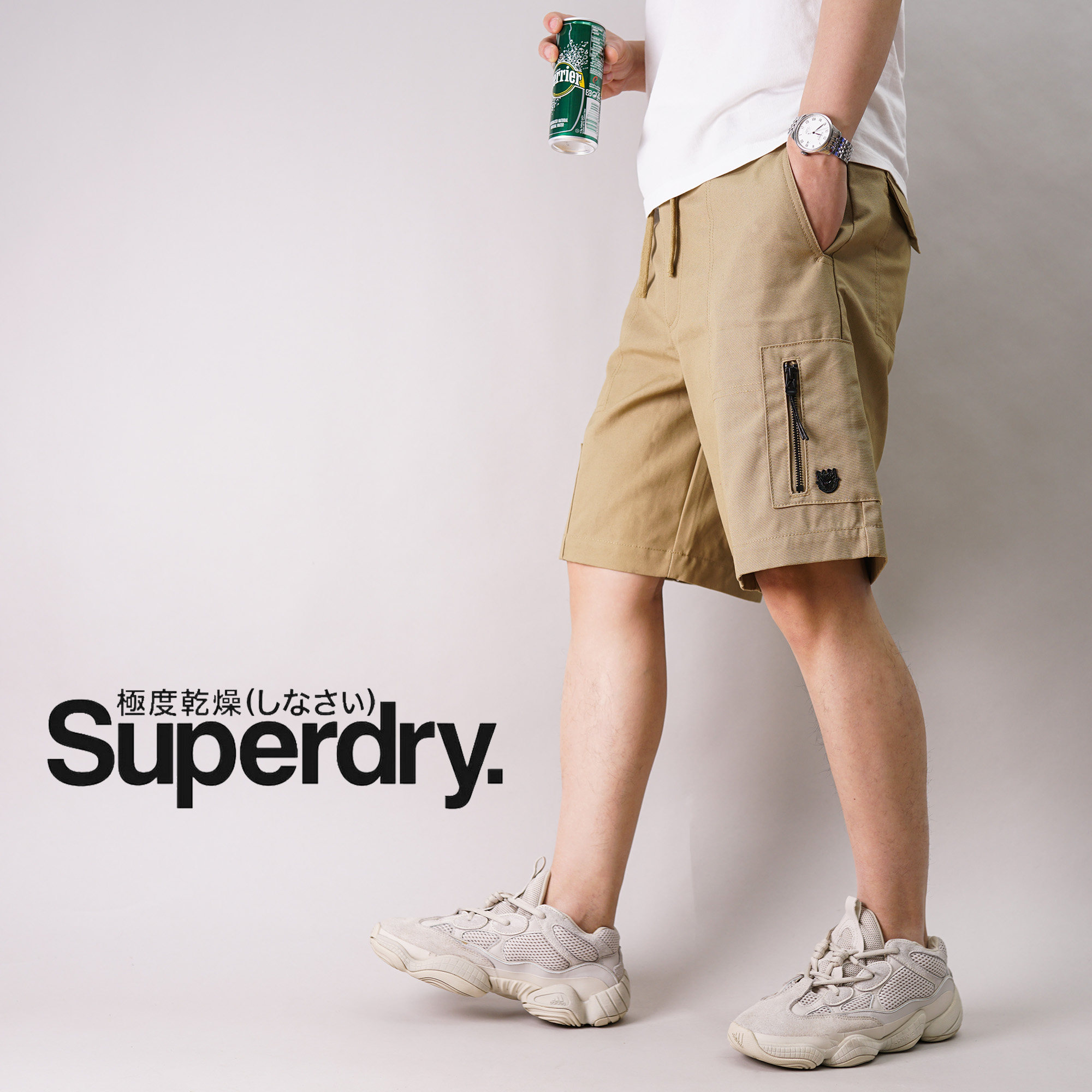 Superdry极度干燥工装及膝短裤图片