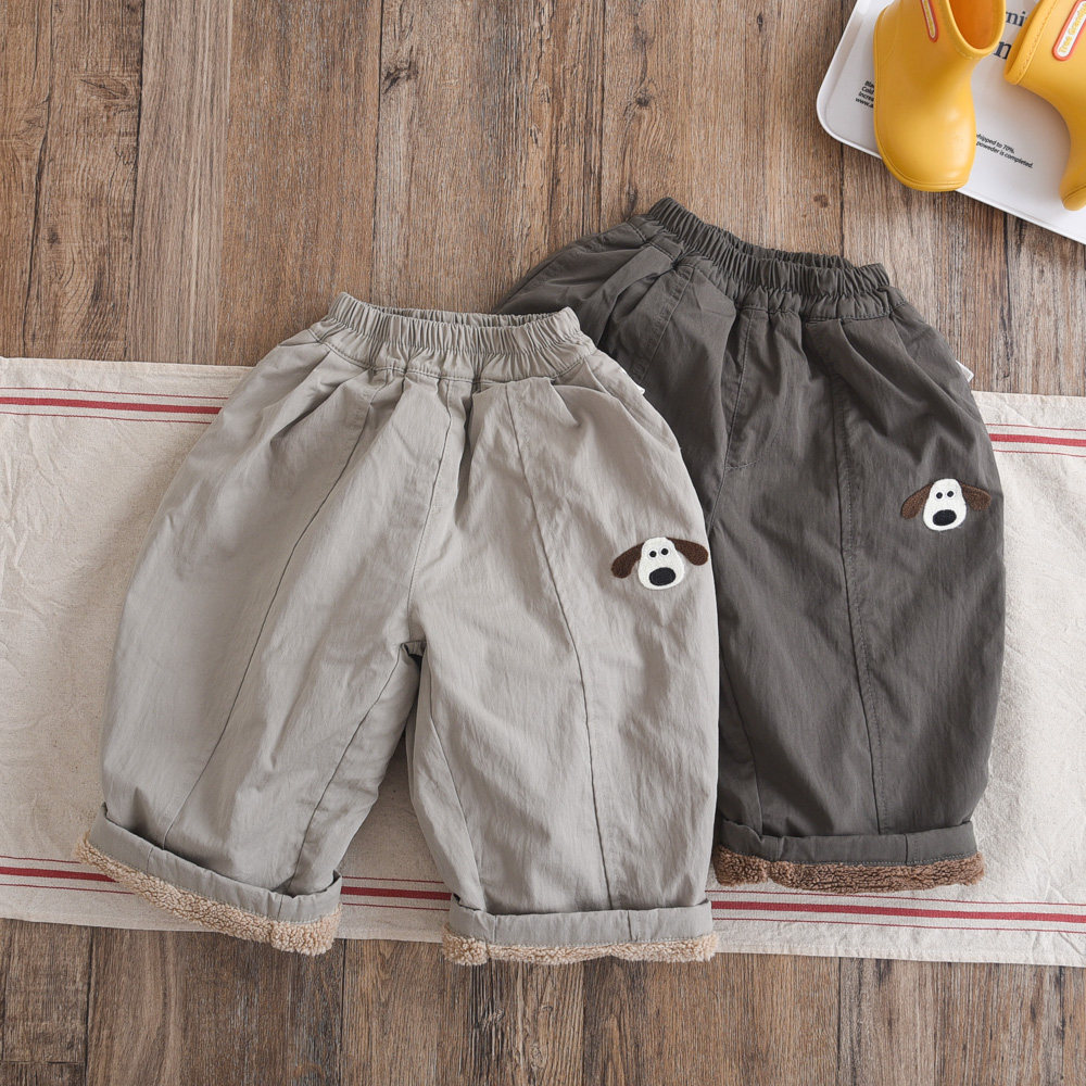 冬日小暖炉~男童加绒直筒裤冬季洋气保暖儿童男宝宝阔腿休闲长裤,童装/婴儿装/亲子装,裤子,淘宝优惠券,粉丝福利购,淘宝优惠卷