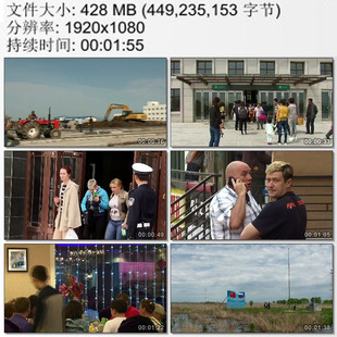 我国东边的县城 抚远县 中俄边境贸易 中俄友谊 高清视频素材