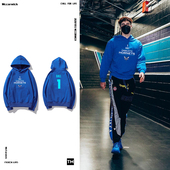 黄蜂队鲍尔三球卫衣球衣 ball2号球弟拉梅洛秋冬款 加绒连帽外套男