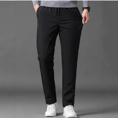 轻户外休闲鹅绒裤男女同款