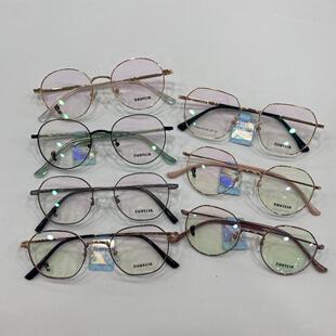 SUOFEIA索菲雅近视眼镜架新款网红简约时尚潮流大脸显瘦可配近视