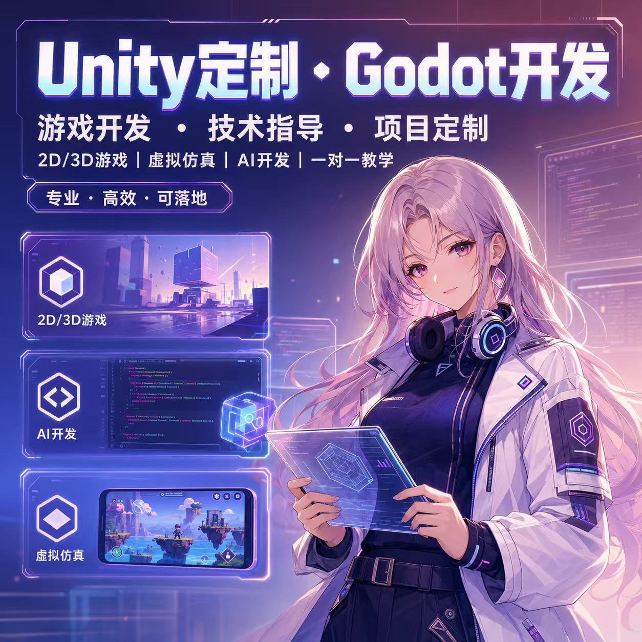 Unity代做，Unity开发游戏美术设计