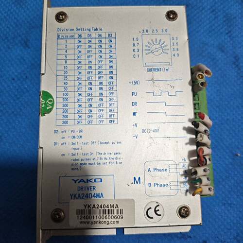 可维修YAKO研控步进驱动器 YKA2404MA议价