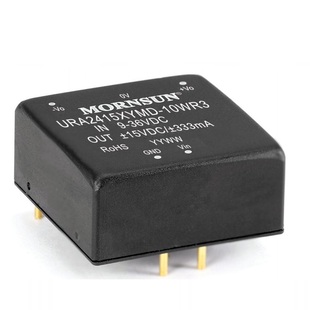 36V转正负15V全新原装 DC电源模块9 10WR3金升阳DC URA2415XYMD