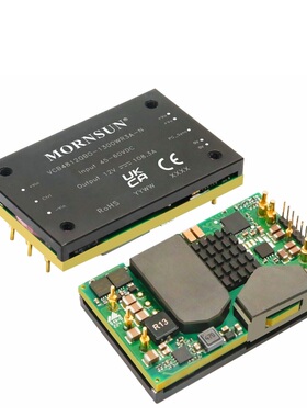 VCB4812QBO-1300WR3A-N金升阳DC-DC均流电源模块45-60V转12V1300W