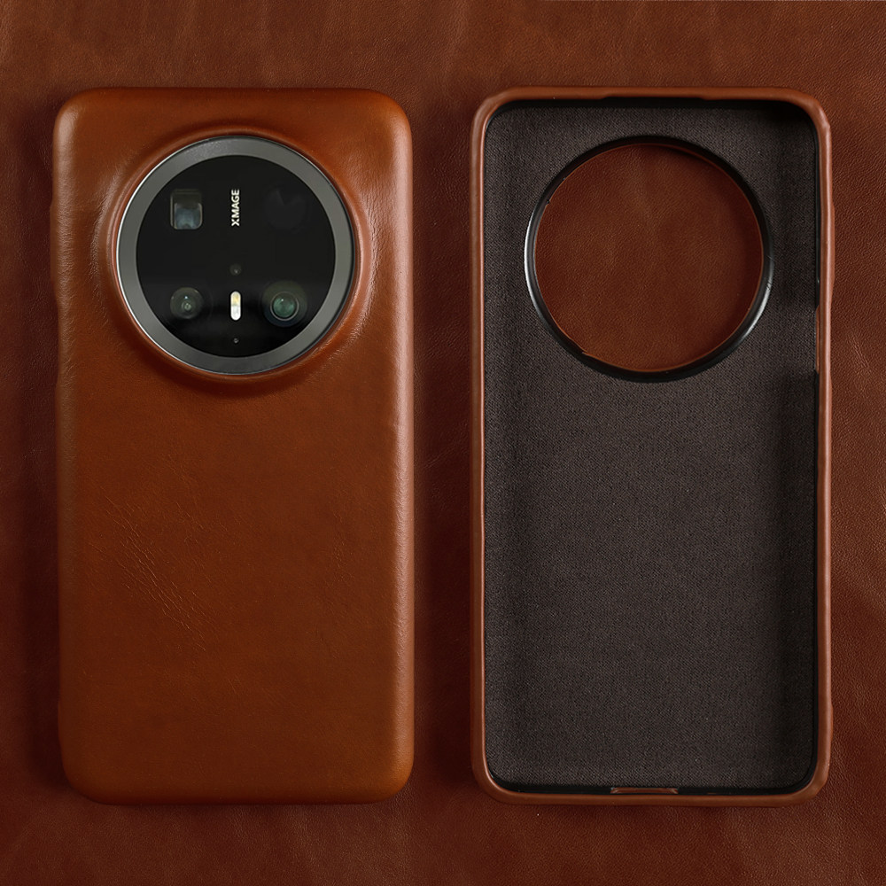 油蜡纹真皮适用华为Mate80ProMax手机壳新款mate70pro+高级商务简约个性小众mate60软皮小牛皮全包防摔保护套