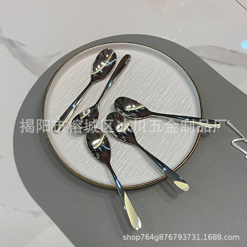 风高档304不锈钢水果叉家用酒店轻奢蛋糕甜品饼叉果签套装餐具