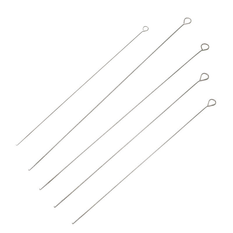 串珠针三通钩针佛珠针串珠超长手工穿珠钩针穿线文玩钩针居家日用