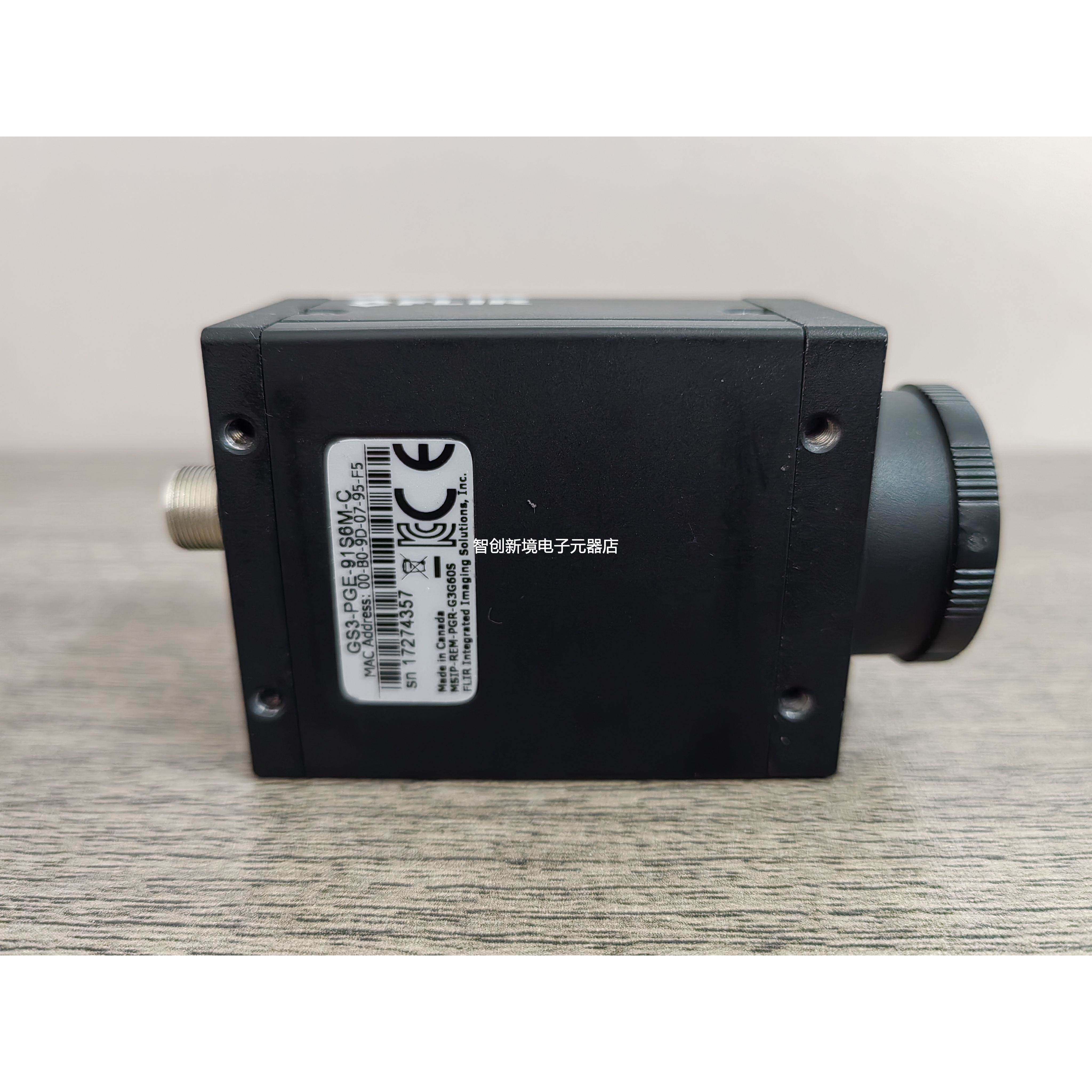 FLIR GS3-PGE-91S6M-C工业相机 CCD 910万像素 网口 全局快门