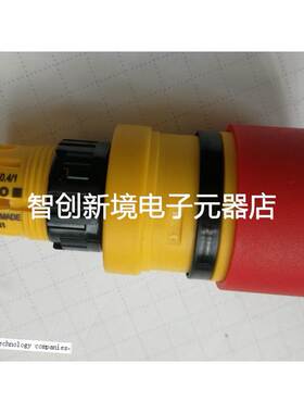 EAO急停按钮开关圆形红色 黄色前圈61-3440.4/1直径27mm