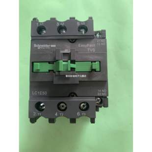 施耐德LC1E5011F5N低压交流接触器LC1E50N继电器110VAC