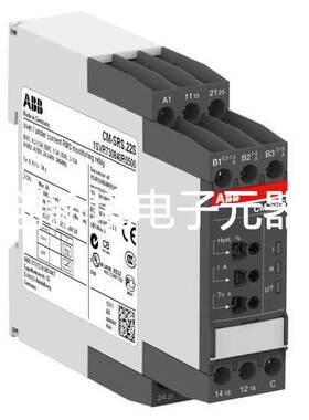 原装ABB单相电流监视器 CM-SRS.21S, 2c/o, 3mA-1A, 220-240VAC
