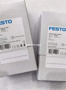 FESTO SFAB-10U-HQ6-2SV-M12 565386 565390 费斯托 流量传感器