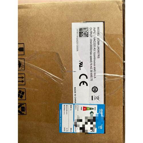 全新台达电机ECMA-JA0807