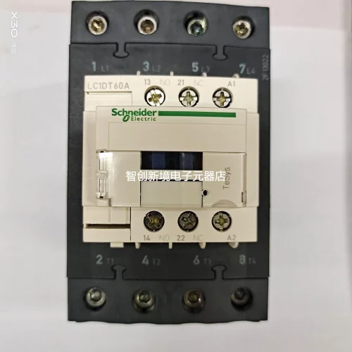施耐德原装进口四极交流接触器LC1DT60AM7 P7 AC220V LC1D40AP7议