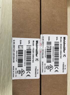 全新原装魏德米勒交换机IES201-SW4/1SC 订货号7760048310