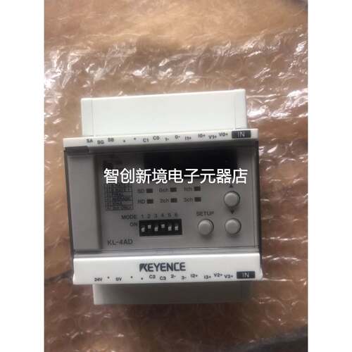 KL-4AD KEYENCE 可编程控制器 原装拆机 成图新如图