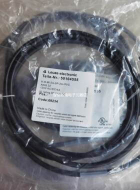 现货促销 全新原装 LEUZE 劳易测 K-DM12A-5P-2M-PVC 50104555