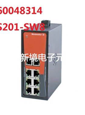 全新原装魏德米勒交换机IES201-SW8 7760048314，8口非管理型