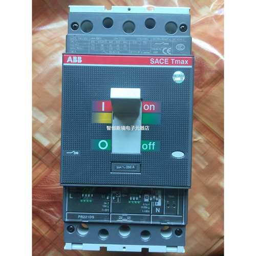 ABB 3P250A塑壳断路器1SDA053999R1空气开关T4N250 10061824