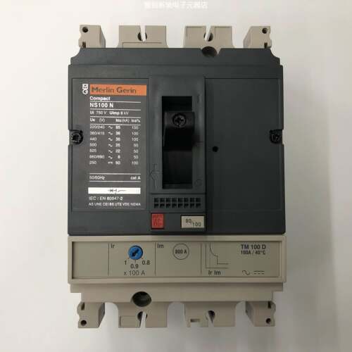 原装正品NS100N 3P 100A TM100D梅兰日兰空气开关塑壳式断路器