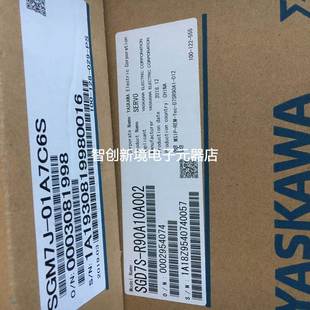 SGD7S 安川100W原装 01A7C6S SGM7J R90A10A002 伺服电机驱动器