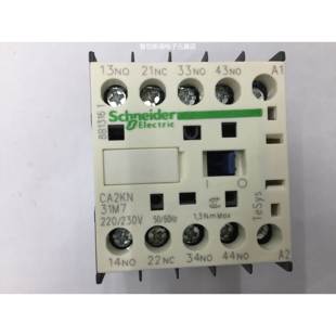 AC220V施耐德中间继电器 CA2KN31M7 原装 正品