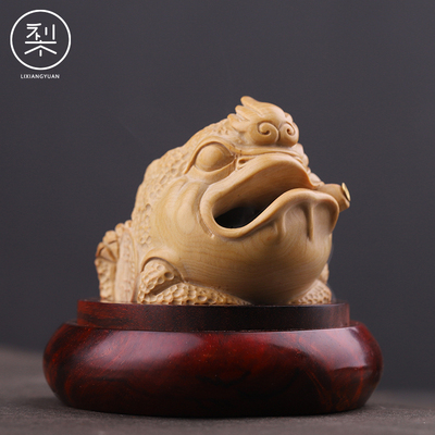 金蝉黄杨木线香插印度小叶紫檀