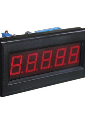5个红色数码管高精度4位半数显直流电压表DC80 100 200V分辨0.01V