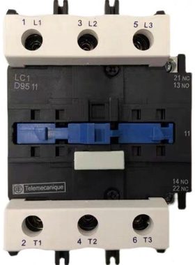 主接触器LC1D95 Telemecanique LC1-D9511 220V 电梯抱闸运行交流