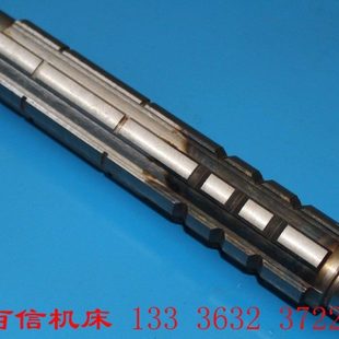 滕州Z3050机械摇臂钻床花键轴配件 Z3050x16摇臂钻花键轴配件
