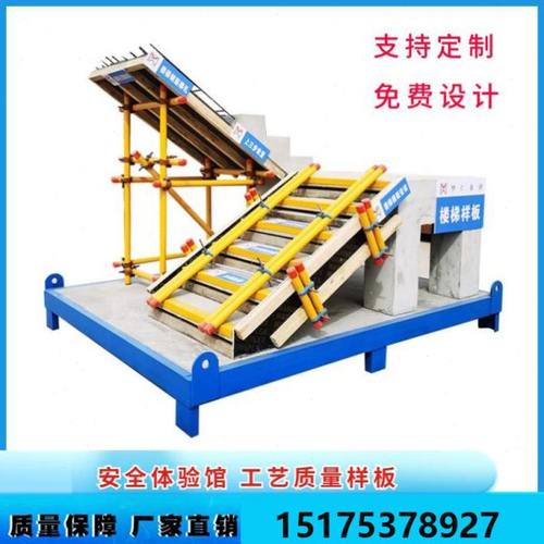 建筑工地施工标准化质量样板工艺工法展示区模型主体结构样板间