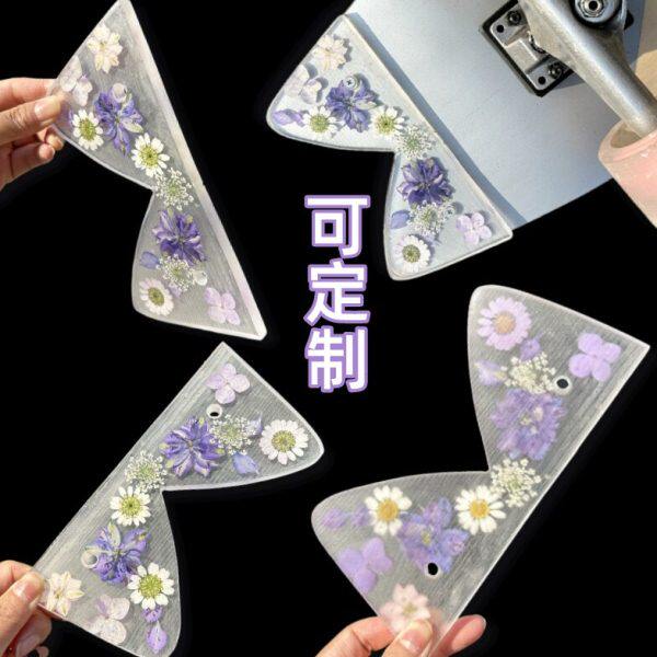 陆地冲浪板长板双翘滑板点板器陆冲板尾保护防摩擦配件工具可定制