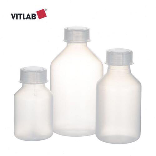 GL45塑料瓶标准口试剂瓶250/500/1000ml广口瓶PP取样瓶VITLAB进口