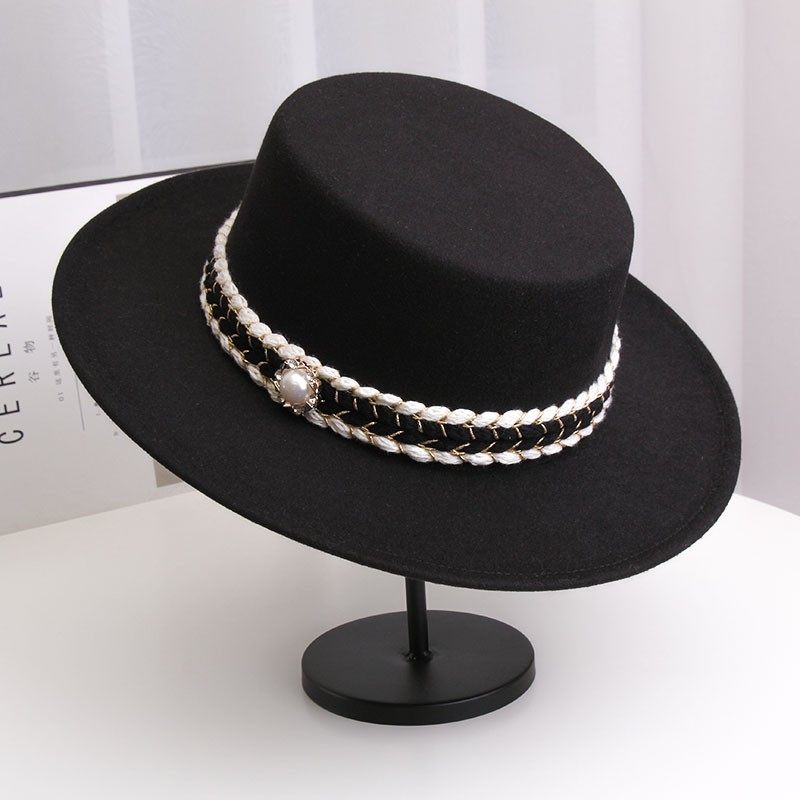 紫色秋冬季渔夫帽子女韩版百搭毛呢大珍珠欧美复古时尚网红礼帽潮,服饰配件/皮带/帽子/围巾,帽子,淘宝优惠券,粉丝福利购,淘宝优惠卷